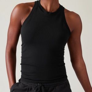 Athleta Renew Seamless Racerback Tank Black L